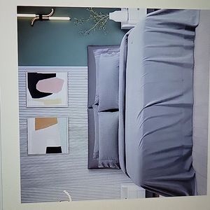 Lianlam Gray Full sheet set 6 pc super soft brushed microfiber deep pocket  New…